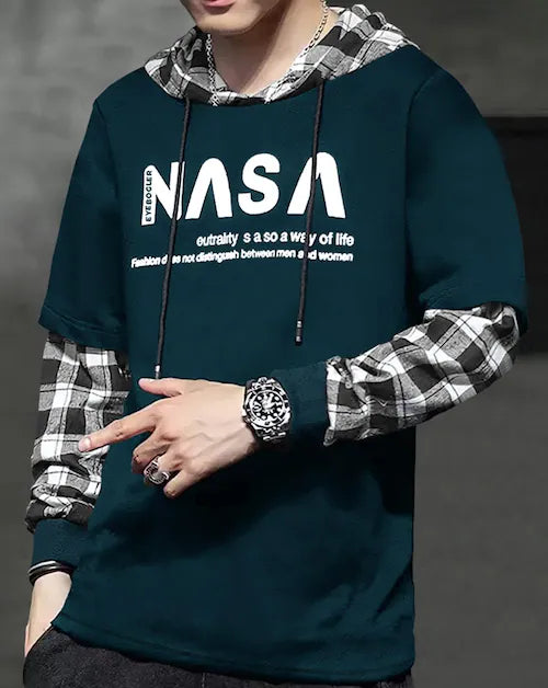 EYEBOGLER Hoodied Tshirts for Men